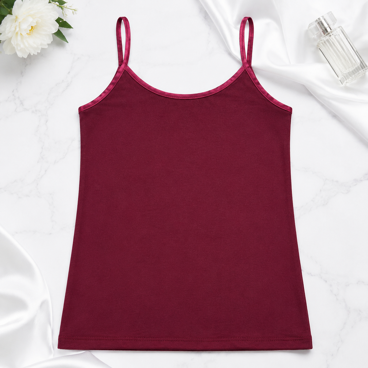 Sorelle Soft-Stretch Scoop-Neck Camisole