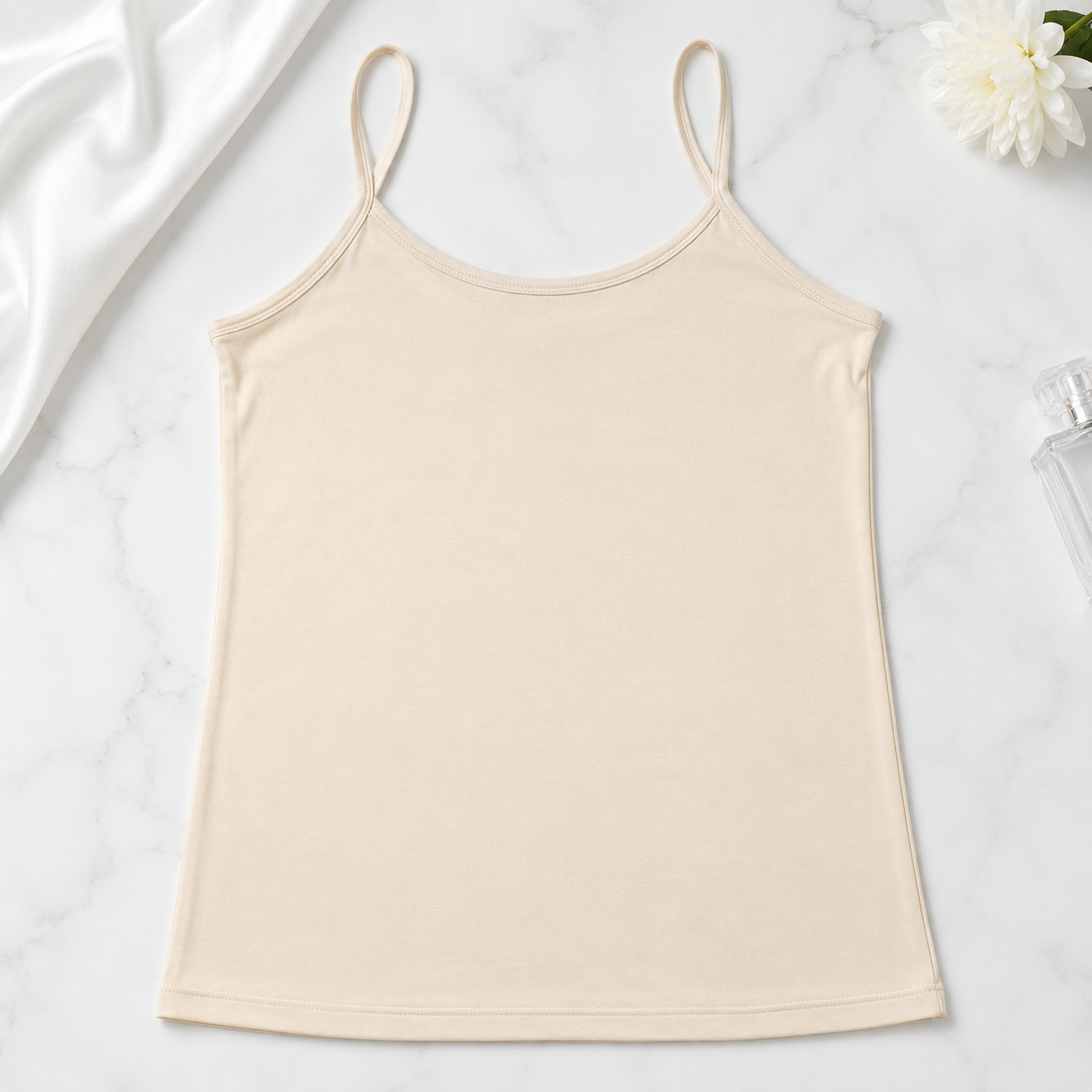 Sorelle Soft-Stretch Scoop-Neck Camisole